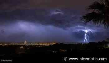 Les Alpes-Maritimes en vigilance jaune aux orages, de la grêle possible localement