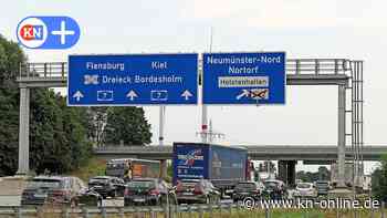 Baustelle: Brandschaden auf der A7 bei Neumünster muss saniert werden