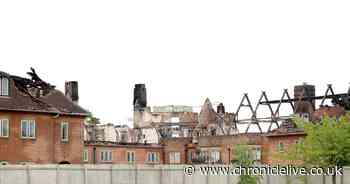 Scene of devastation after major blaze tears through listed Heaton building in suspected arson