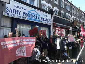 Protest at 'serious state of disrepair' of Brent agency homes