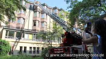 Feuerwehrübung in Dobel: „Hilfeschreie“ und „dichter Rauch“