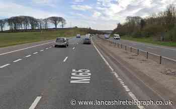 M65 closed between Accrington and Blackburn due to crash