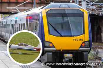 Model plane crash causes lineside fire near Kirkham & Wesham