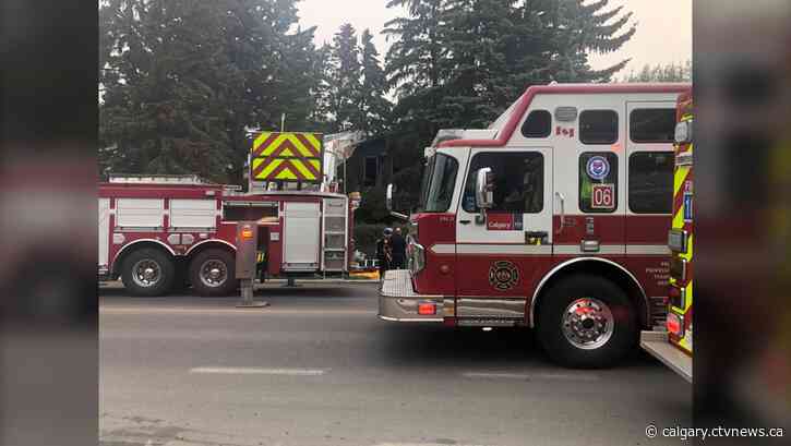 Calgary fire destroys main level of northwest home