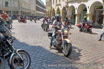 Mit den Maschinen auf den Prinzipalmarkt