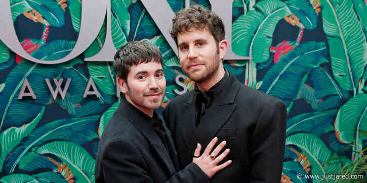 Ben Platt & Fiance Noah Galvin Couple Up on Red Carpet at Tony Awards 2023