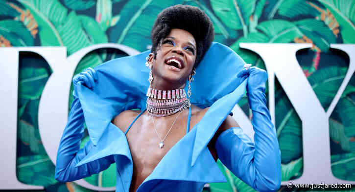 J. Harrison Ghee Wows in Blue Gown at Tony Awards 2023, Can Make History at Tonight's Show