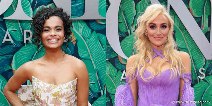 '& Juliet' Stars Lorna Courtney & Betsy Wolfe Look Stunning on Tony Awards 2023 Red Carpet!