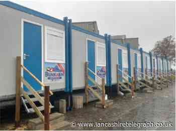 Shadsworth homeless pods to move for demolition of leisure centre