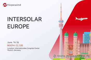 Hopewind präsentiert erstmals Wechselrichter auf der Intersolar Europe 2023