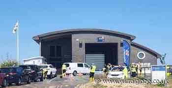 Hoylake Lifeboat volunteers' charity carwash raises £1,100