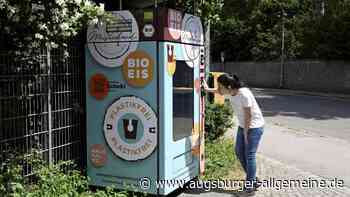 Eis auf Knopfdruck: Im Augsburger Textilviertel steht jetzt ein Eis-Automat