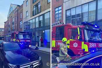 Shoreditch flat fire sees woman treated for smoke inhalation
