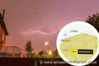 Blackburn weather: Met Office issue thunderstorm warning