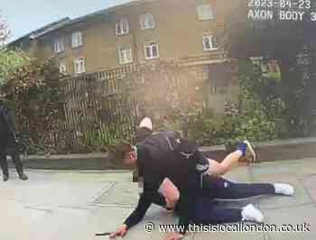 Teen guilty after 'waving knife' at police officer in Hackney