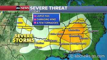 Severe storm threat to over 40 million Americans