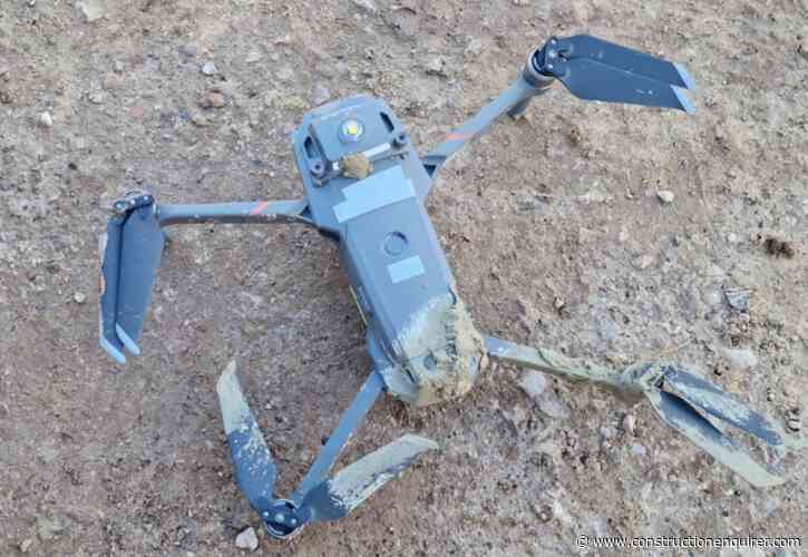 Drone hits builder during site survey flight