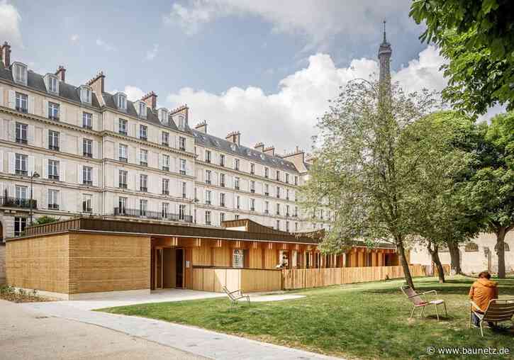 Im Garten des Palais de l’Alma
 - Kita in Paris von atelier Régis Roudil architectes