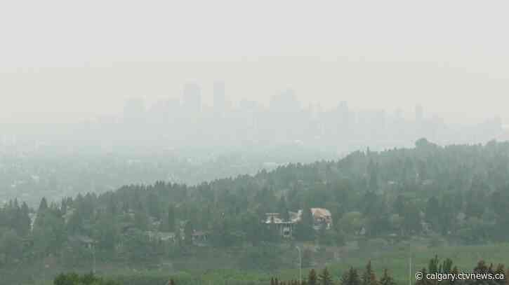 Wildfire smoke expected to affect Calgary air quality