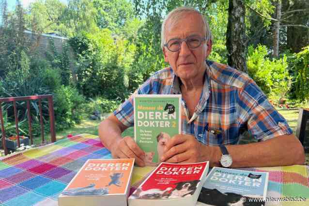 Maarten Jagermeester is opnieuw Meneer de Dierendokter: “Korte verhalen gaan er vlotter in dan een roman”