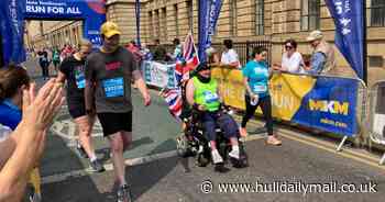 Veteran who injured his back at work and ended up in a wheelchair completes Hull 10k