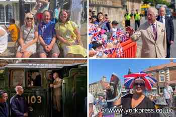 Pickering: King Charles' visit to town in pictures