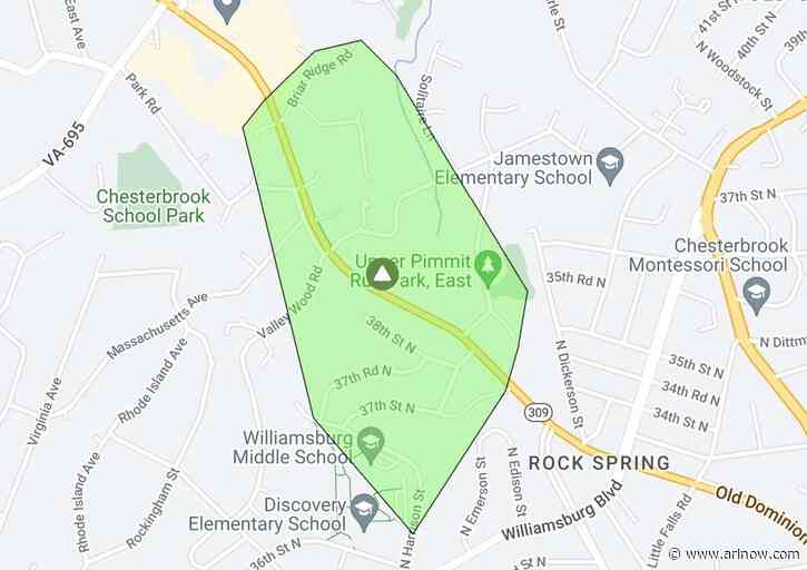 Power outage and road closure after tree falls on utility lines