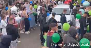 Hundreds gather at vigil for Bristol teenager 'stabbed' at party