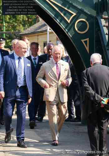 North Yorkshire Moors Railway welcomes King to mark 50th anniversary