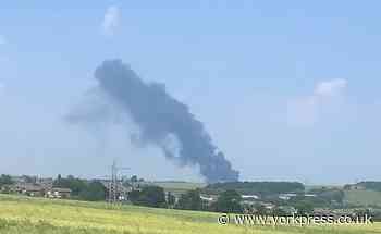 Explosions and smoke plumes in Leeds amid plastics factory fire