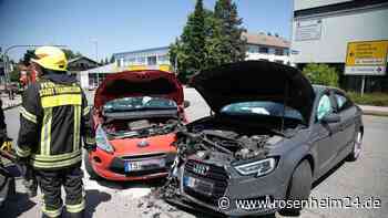 Zwei Verletzte nach Kreuzungs-Crash in Traunstein