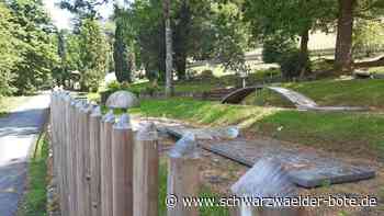 „Aktiv Park“ in Bad Teinach: Auf Minigolfplatz entsteht bald Neues