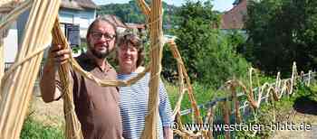 Outdoor-Flechten am Korbmacher-Museum Dalhausen