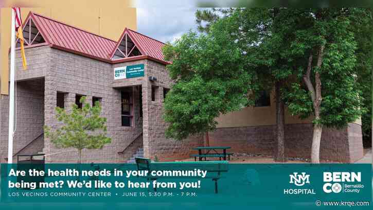 Community meeting for healthcare in Bernalillo County