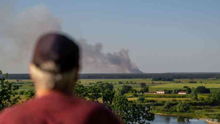 Waldbrände bei Hagenow und Lübtheen: Zusammen ca. 100 Hektar