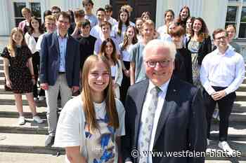 Brakel-Berlin: Bundespräsident empfängt Schüler im Schloss Bellevue