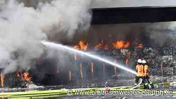 Alba-Großbrand in Watenbüttel: Jetzt ermittelt die Polizei