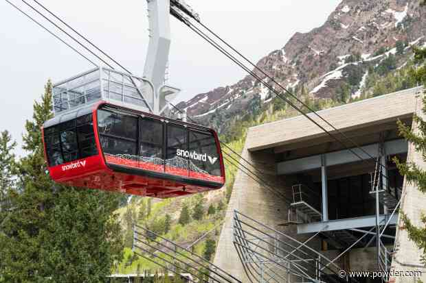 Snowbird Shares First Glimpse Of Tram's New Rooftop Balcony