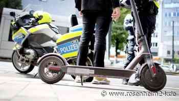 Segway-Fahrer gestoppt: Abgelaufenes Versicherungskennzeichen und unter Drogeneinfluss
