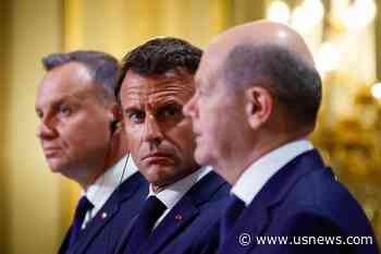 France, Germany and Poland Back Ukraine's Counteroffensive in a Show of Unity