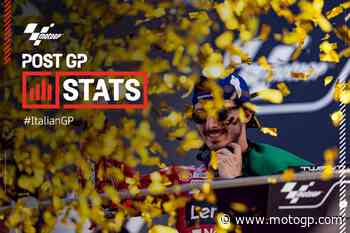 STATISTICHE: Bagnaia al Mugello eguaglia una MotoGP™ Legend