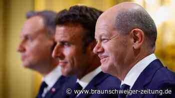 Dreier-Gipfel in Paris - Sicherheitsgarantien für Kiew