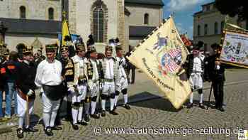Bergleute aus Vallstedt im Mansfelder Land