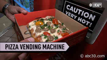 Pizza vending machine introduced by restaurateur and thermal engineer on a mission