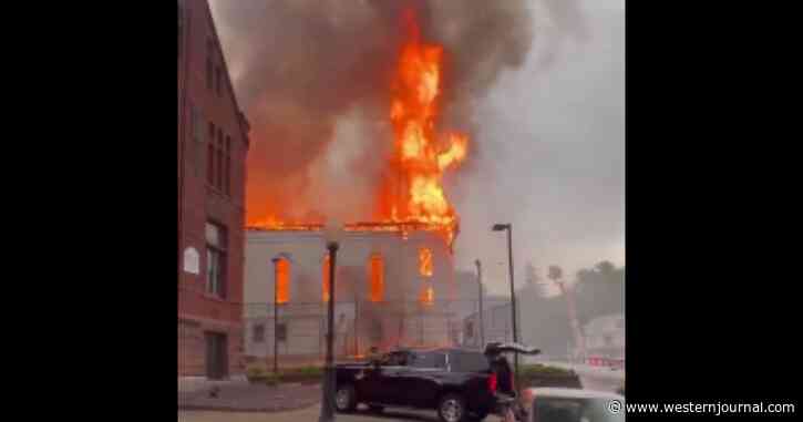 Pro-LGBT Church Destroyed After Act of God - Not Even Fact-Checkers Can Deny This One