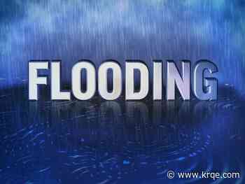 Flash flooding hits Colfax County