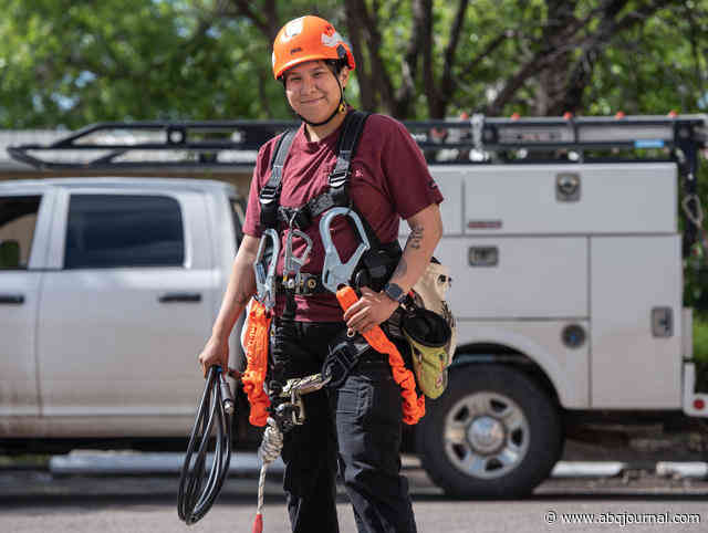 Where the hawks fly: Commnet Broadband hires its first woman tower technician