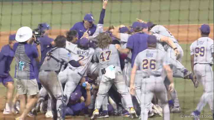 LSU's opening game against Tennessee in College World Series on Saturday