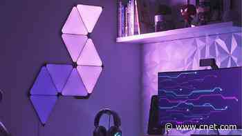 Build a Custom Smart Lighting Setup With Up to 40% Off Nanoleaf Panels     - CNET