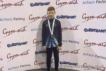 Wirral schoolboy wins gold at English Tumbling Silver Championships